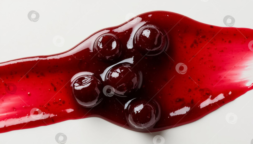 Скачать Джем на белом фоне. Генерируется искусственным интеллектом. фотосток Ozero