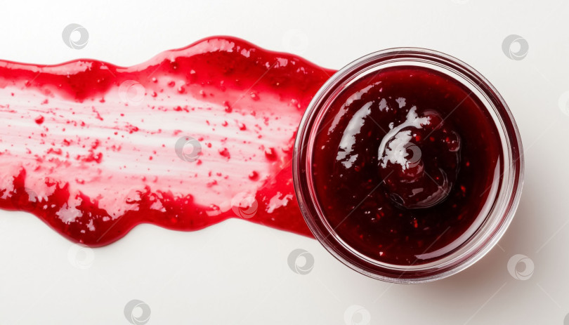 Скачать Джем на белом фоне. Создан искусственный интеллект. фотосток Ozero