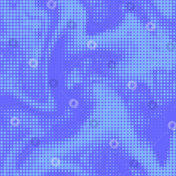 Скачать Декоративный светло-голубой цифровой точечный фон, мятый шелк. Точечный полутоновый волнистый ажурный узор. Дизайн для веб-баннеров, плакатов, открыток, обоев. Вектор фотосток Ozero