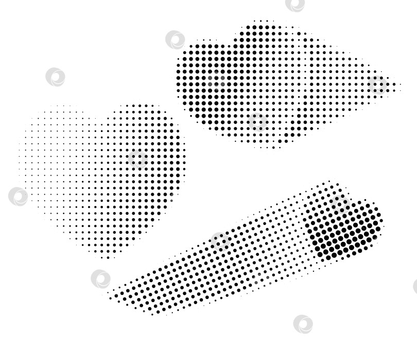 Скачать Черные полутона обожаемых сердец фотосток Ozero