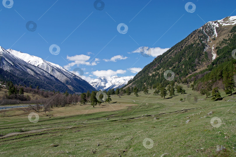 Скачать Весна в Кавказских горах. фотосток Ozero
