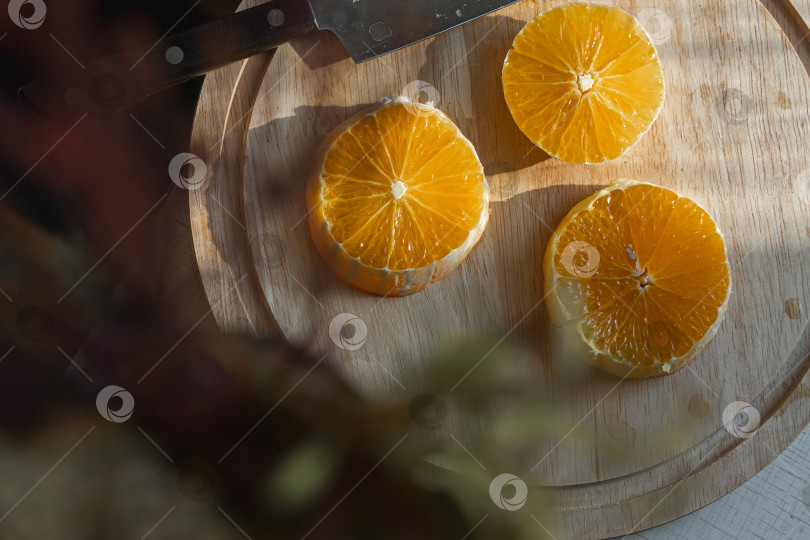 Скачать Дольки апельсина фотосток Ozero