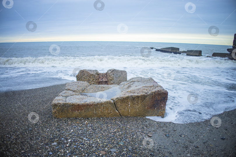 Скачать морской пляж берег фотосток Ozero