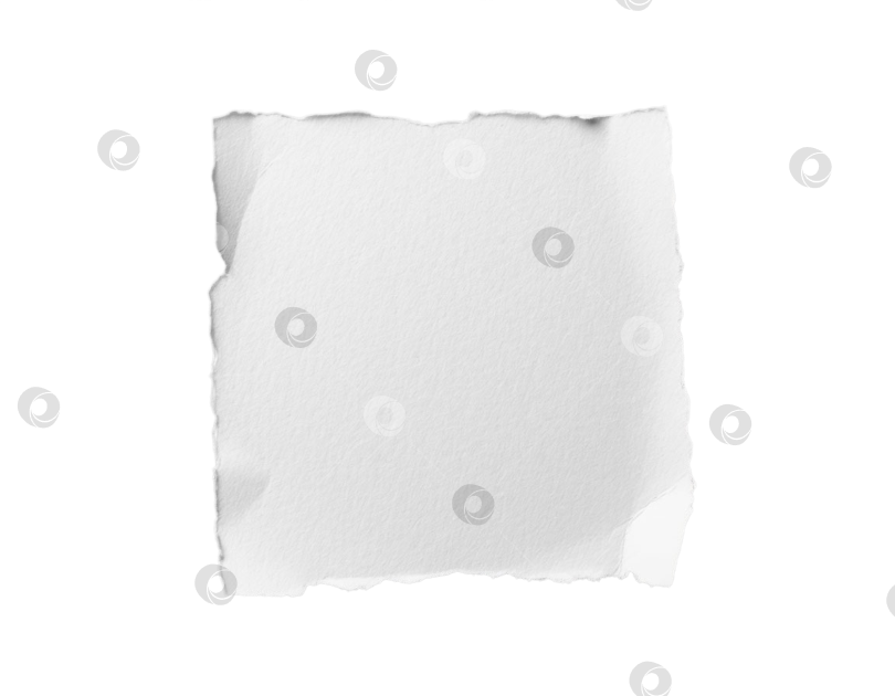 Скачать Бумага с неровными краями на прозрачном фоне. Создан искусственный интеллект. фотосток Ozero