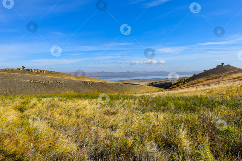 Скачать Осенний пейзаж фотосток Ozero