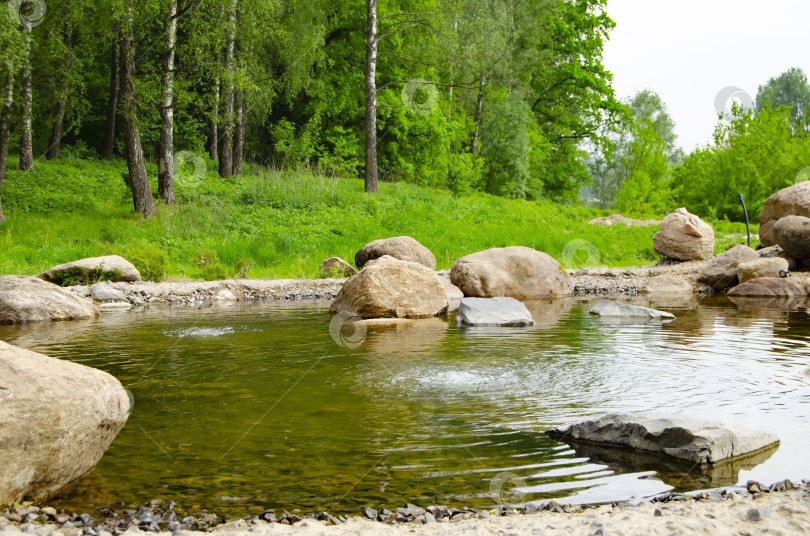Скачать Искусственный водоем фотосток Ozero