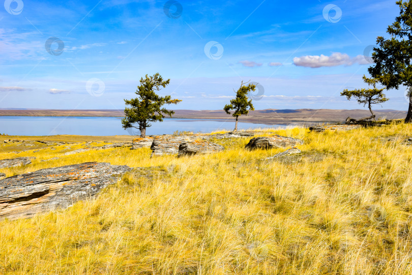 Скачать Осенний пейзаж фотосток Ozero