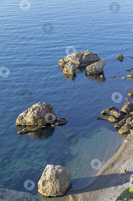 Скачать Побережье Черного моря ранним утром. фотосток Ozero