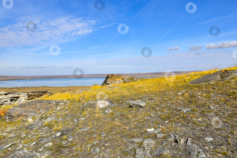 Скачать Осенний пейзаж фотосток Ozero