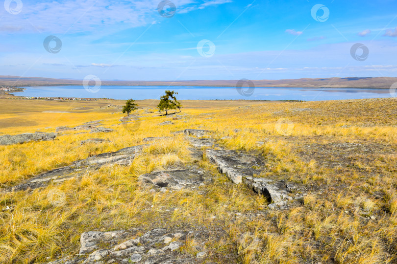Скачать Осенний пейзаж фотосток Ozero
