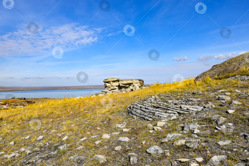 Скачать Осенний пейзаж фотосток Ozero