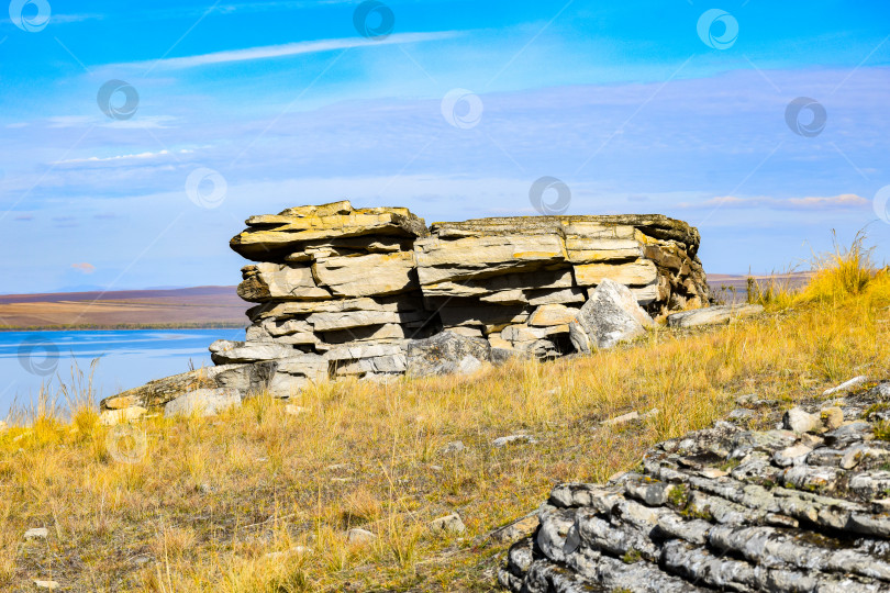 Скачать Осенний пейзаж фотосток Ozero