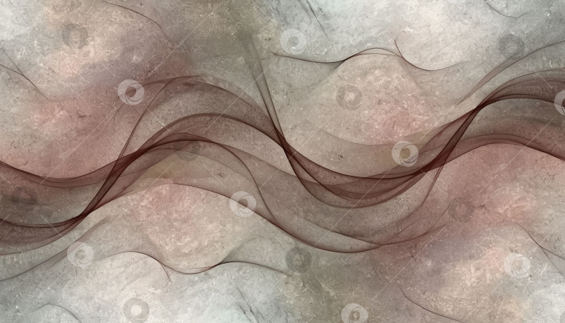 Скачать Абстрактный пастельный фон, 3D-рендеринг. Сгенерирован искусственным интеллектом. фотосток Ozero