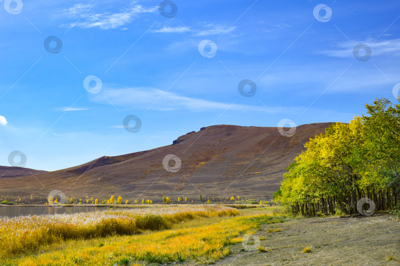 Скачать Осенний пейзаж фотосток Ozero