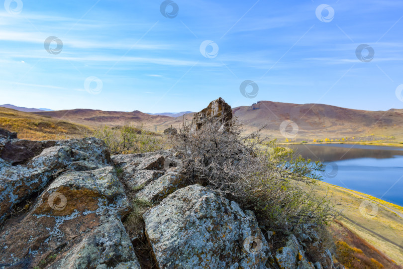 Скачать Осенний пейзаж фотосток Ozero
