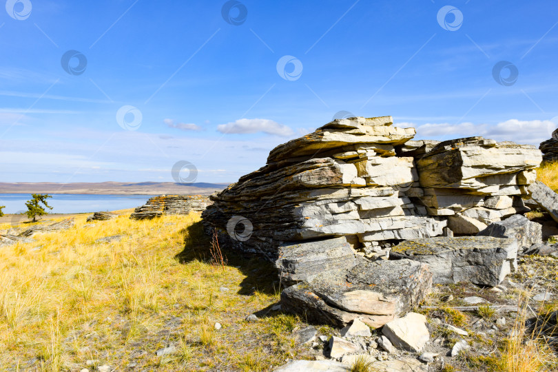 Скачать Осенний пейзаж фотосток Ozero