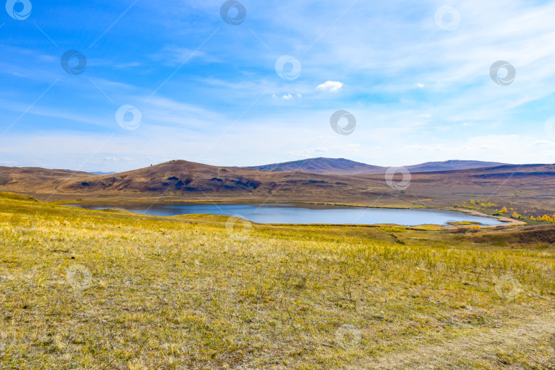 Скачать Осенний пейзаж фотосток Ozero