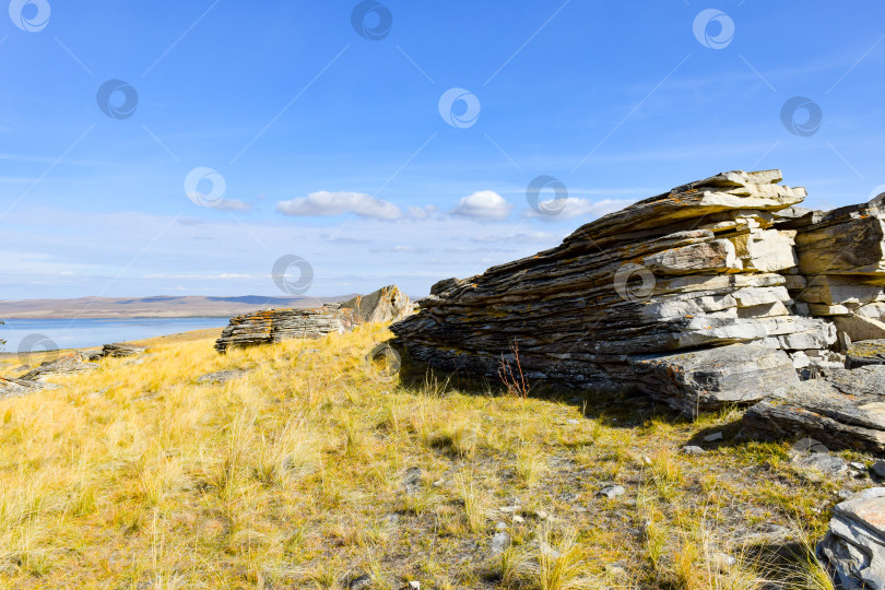 Скачать Осенний пейзаж фотосток Ozero
