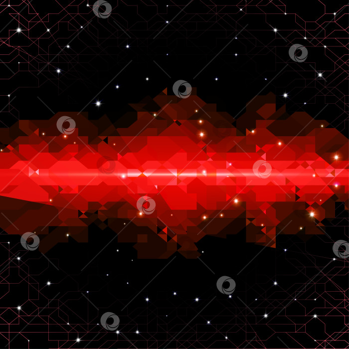 Скачать Абстрактный фон с технологическим облаком фотосток Ozero