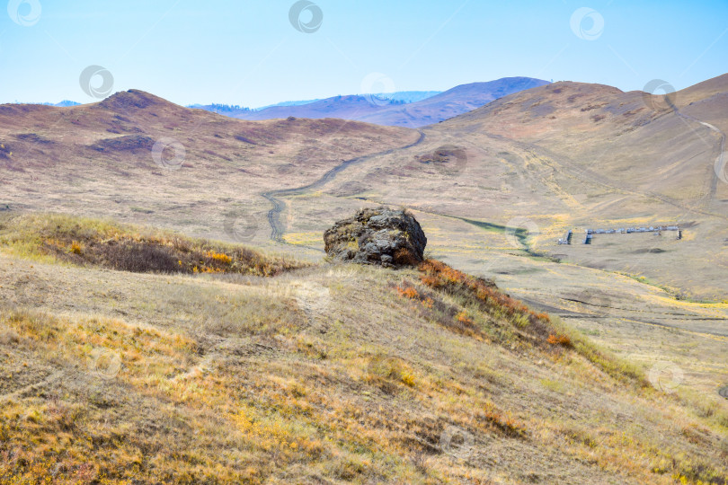 Скачать Осенний пейзаж фотосток Ozero