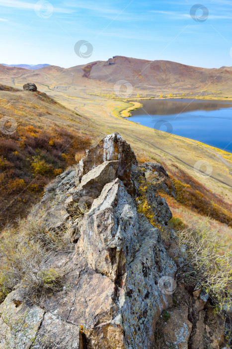 Скачать Осенний пейзаж фотосток Ozero