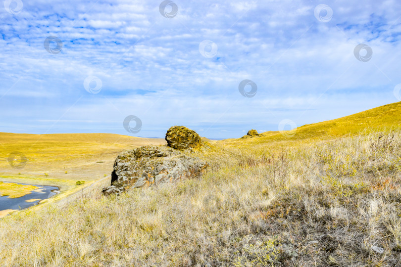 Скачать Осенний пейзаж фотосток Ozero