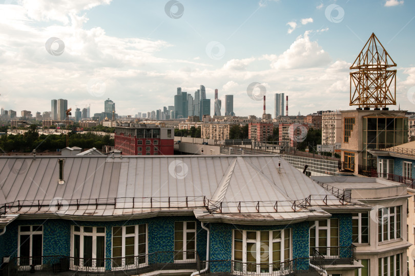 Скачать три Москвы фотосток Ozero