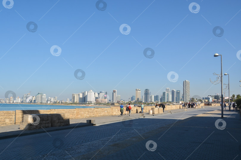 Скачать Набережная Тель-Авива. фотосток Ozero