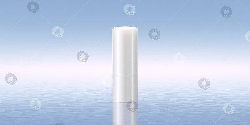 Скачать Чистая минималистичная упаковка солнцезащитного крема-стика для красоты и ухода за кожей фотосток Ozero