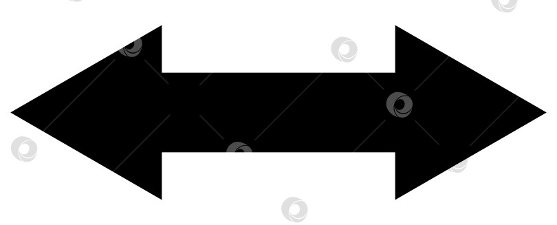 Скачать Двусторонняя стрелка фотосток Ozero