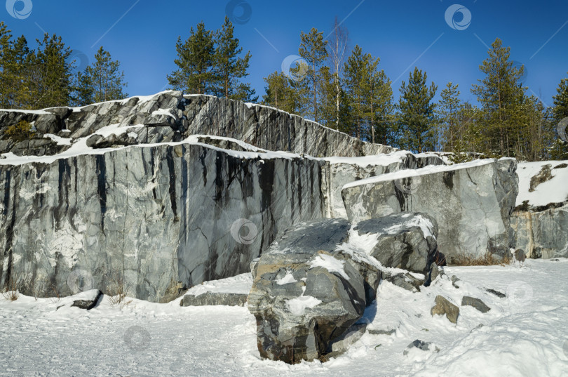 Скачать Мраморный карьер  фотосток Ozero