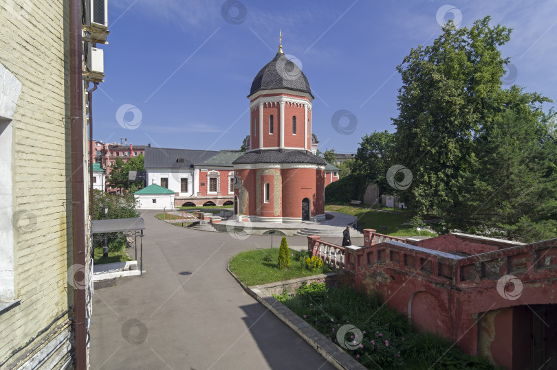 Скачать Кафедральный собор в православном монастыре. Москва. фотосток Ozero