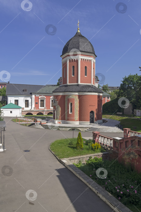 Скачать Кафедральный собор в православном монастыре. Москва. фотосток Ozero