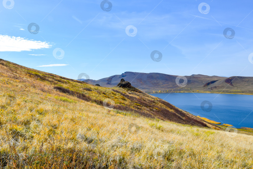 Скачать Осенний пейзаж фотосток Ozero