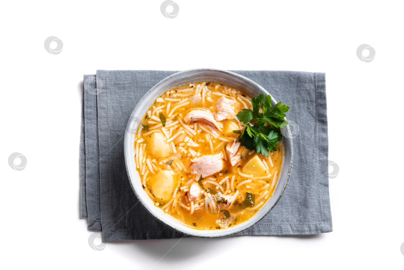 Скачать Куриный суп фотосток Ozero