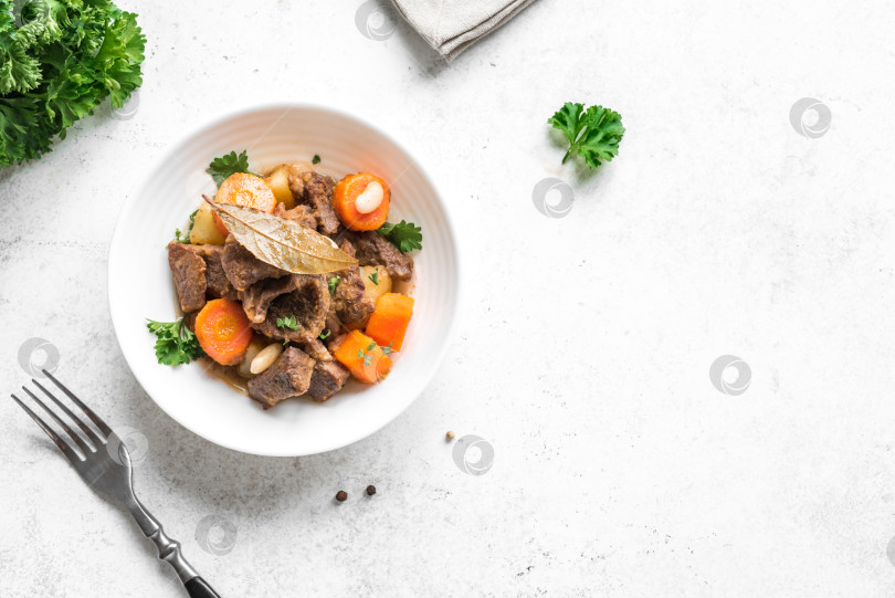 Скачать Мясоовощное рагу фотосток Ozero