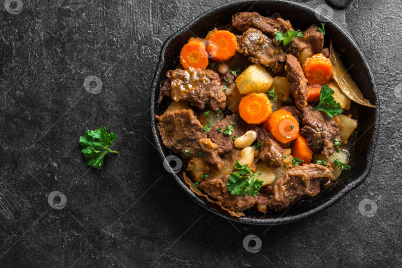 Скачать Мясоовощное рагу фотосток Ozero