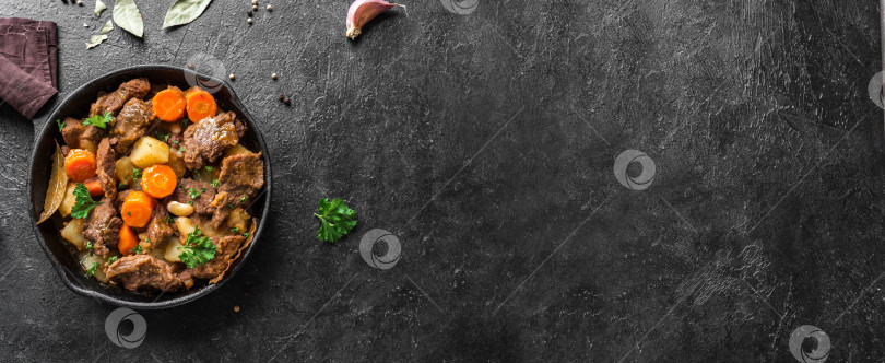 Скачать Мясоовощное рагу фотосток Ozero