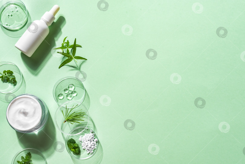 Скачать Organic skin care cosmetic products фотосток Ozero