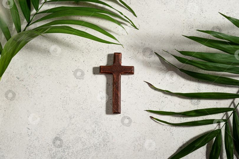 Скачать Palm Sunday concept фотосток Ozero