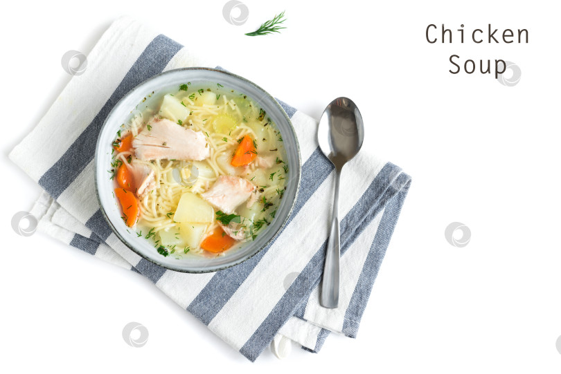 Скачать Куриный суп фотосток Ozero
