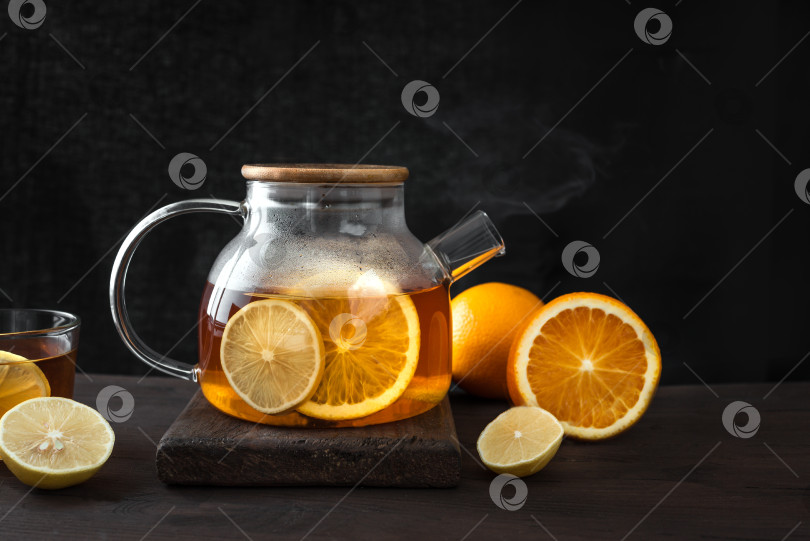 Скачать Цитрусовый чай фотосток Ozero