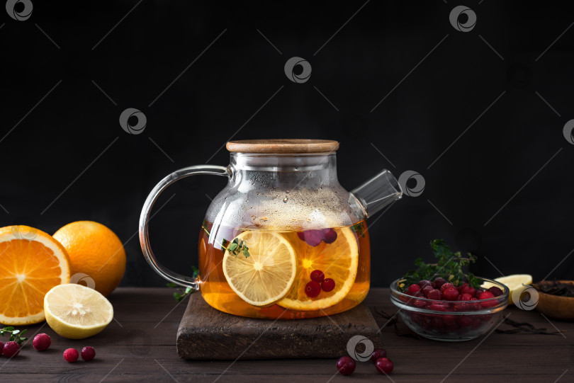 Скачать Зимний фруктовый чай фотосток Ozero