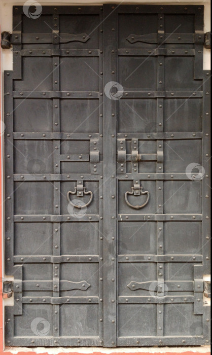 Скачать Старинные металлические ворота фотосток Ozero