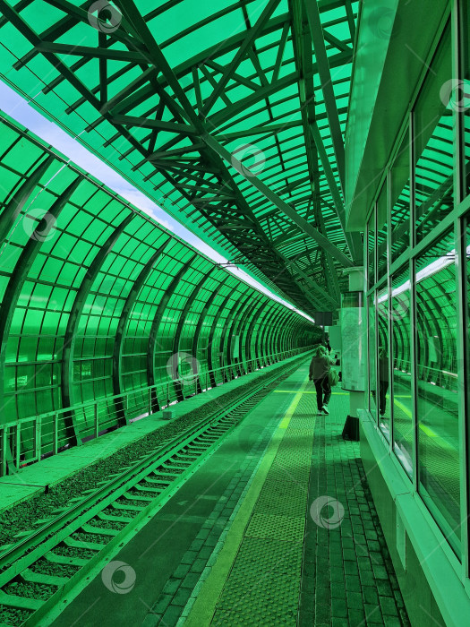 Скачать город Москва, Московский городской вокзал, метро, август 2025 года, станция метро фотосток Ozero