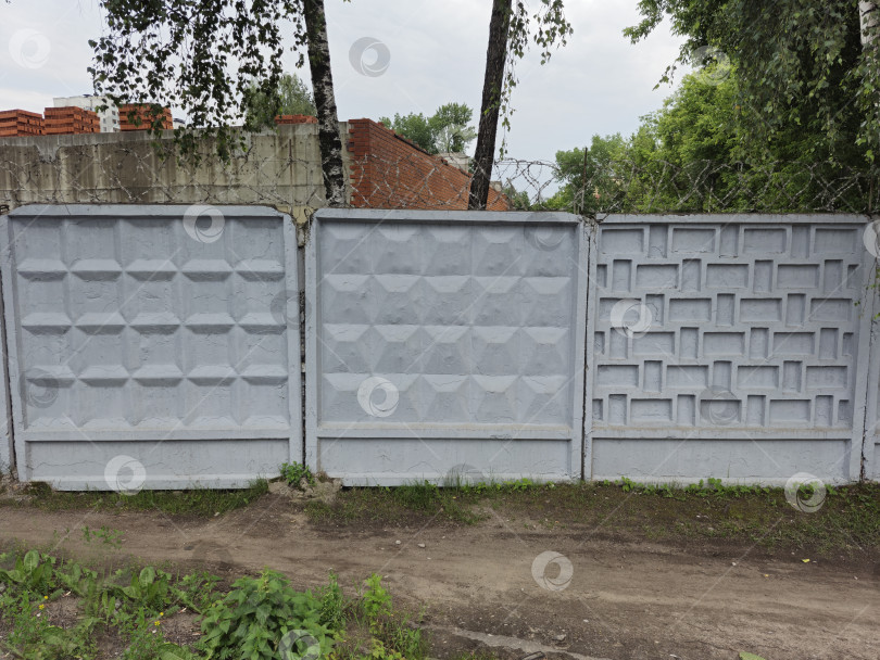 Скачать Советский бетонный забор фотосток Ozero