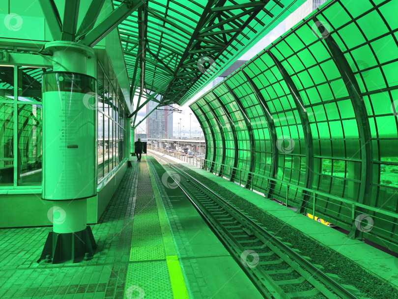 Скачать город Москва, Московский городской вокзал, метро, август 2025 года, станция метро фотосток Ozero