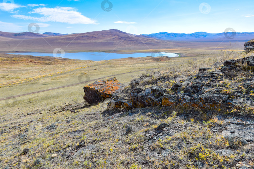 Скачать Осенний пейзаж фотосток Ozero