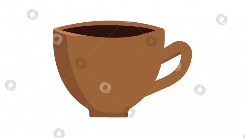 Скачать Иллюстрация кофейной чашки фотосток Ozero