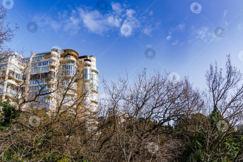 Скачать Городской пейзаж. Ялта. Крым фотосток Ozero